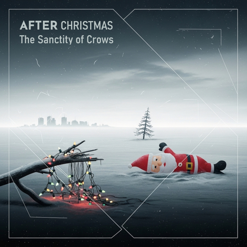 Christmas music will never be the same again.

Coming to an audio-playback device near you ... soon-ish (Mon 1st Dec).

#thesanctityofcrows #newmusic #singlerelease #Christmas #xmas #Festive #postrock #instrumentalmusic #indiemusic #IndieMusicCommunity