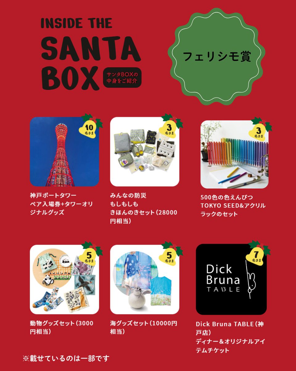 HAPPY CAPS PROJECT支援先のご紹介🎅

C.C.Pからは、いつも「UNICOLART」でお世話になっているエイブル・アート・ジャパンさまを通して、障がいのある方のアート活動を支援します🎨

支援先も購入者もHAPPYになれるプロジェクト。
ぜひ特設サイトでチェックしてください♪
▼
felissimo.co.jp/gopeace/happyc…