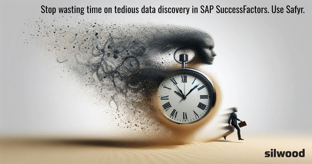 Silwood_Safyr's tweet image. Stop wasting time on tedious data discovery in #SAP #SuccessFactors. Use Safyr. ow.ly/Qg8950WIgqQ