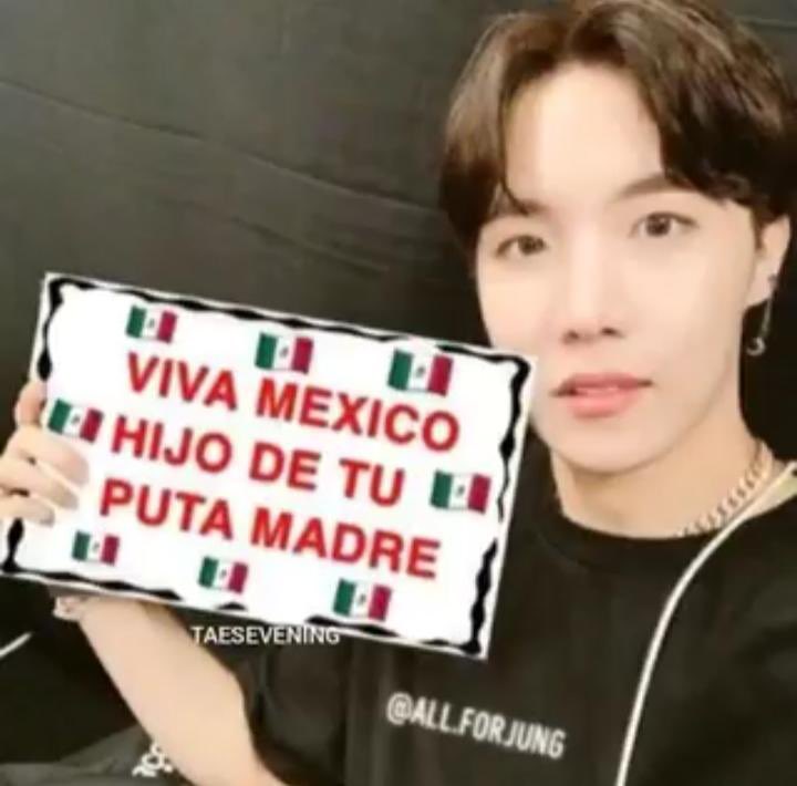 jarritotae's tweet image. hobi said mexico he really loves mexico so much MEXICAN KING
