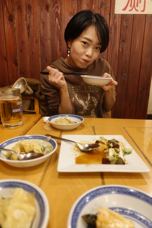 so_ten_nen's tweet image. 反省会開始にゃ～
立川の
揚州商人にゃ～