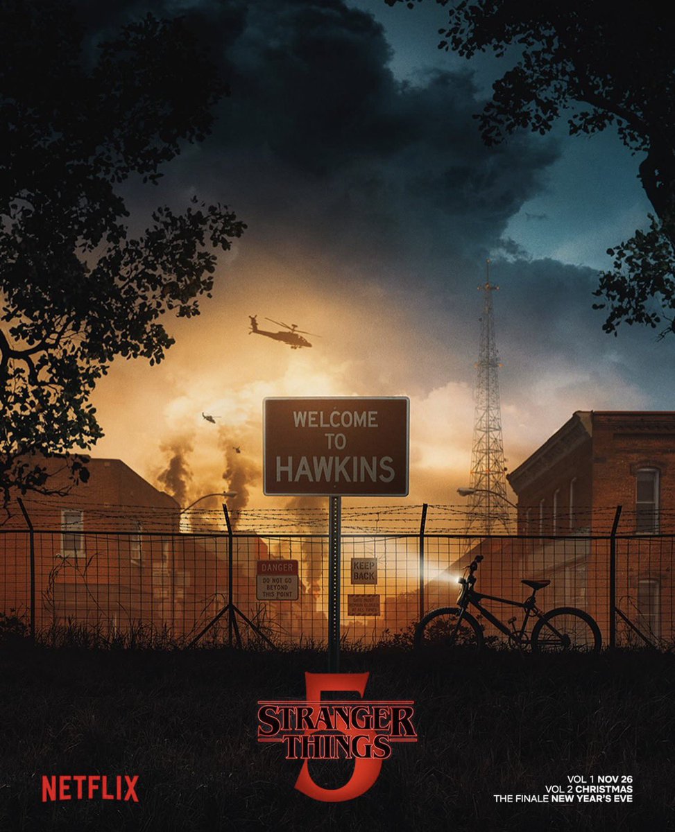 New poster for Stranger Things 5