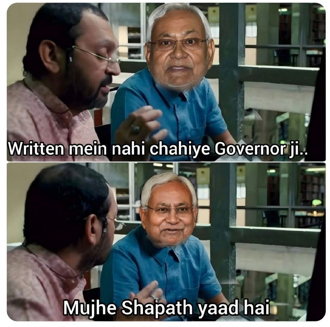 pardesileo's tweet image. Nitish Babu Supremacy 

#Bihar #sapath