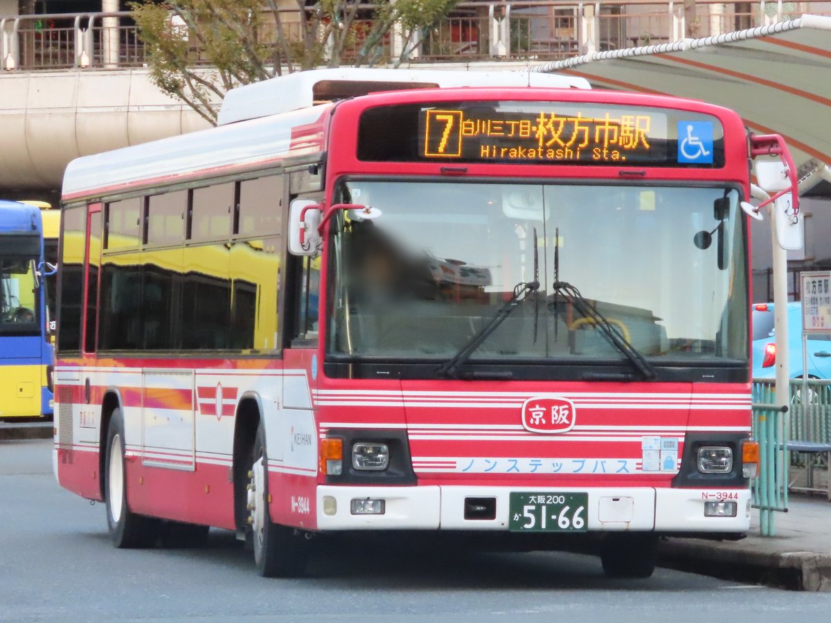 11/20 京阪バス 高槻(営)N-6410 いすゞ2RG-LV290N4(推定) そして