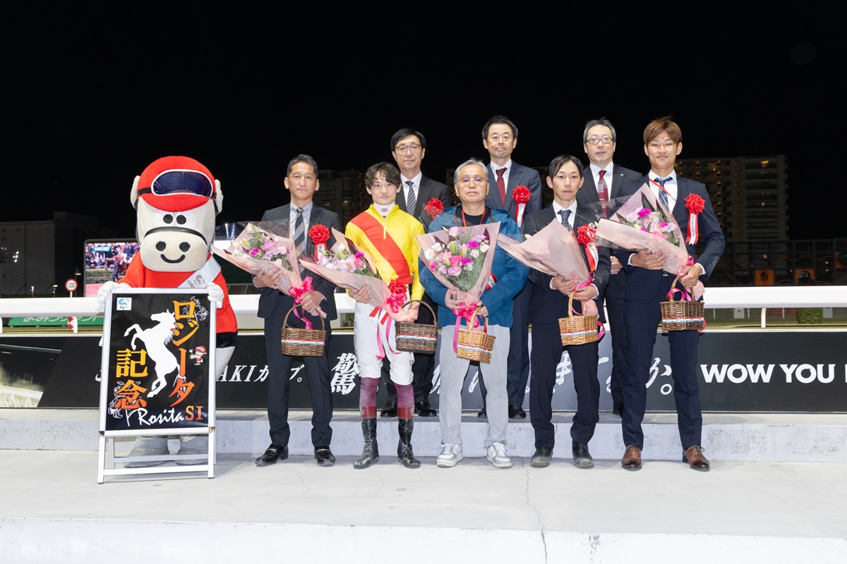 katsumaruclub's tweet photo. 川崎競馬倶楽部ブログを更新しました。

第36回ロジータ記念(SI)　東京２歳優駿牝馬トライアル　優勝はドナギニーhttps://t.co/fz1713atxC

川崎競馬からはチャチャハツゴウ、オリコウデレガンス、ハナノウタゲ、セレニアサミットの４頭が参戦しました。

#地方競馬 #川崎競馬 https://t.co/7AK6MLIevI