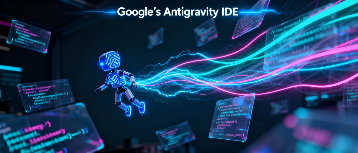 Akshar_patel_13's tweet image. Google Antigravity supercharges coding with AI agents that automate workflows, manage full projects, and integrate Gemini 3 for next-level productivity. Try the future of developer tools today! 🚀 #GoogleAntigravity #aicodingtool
