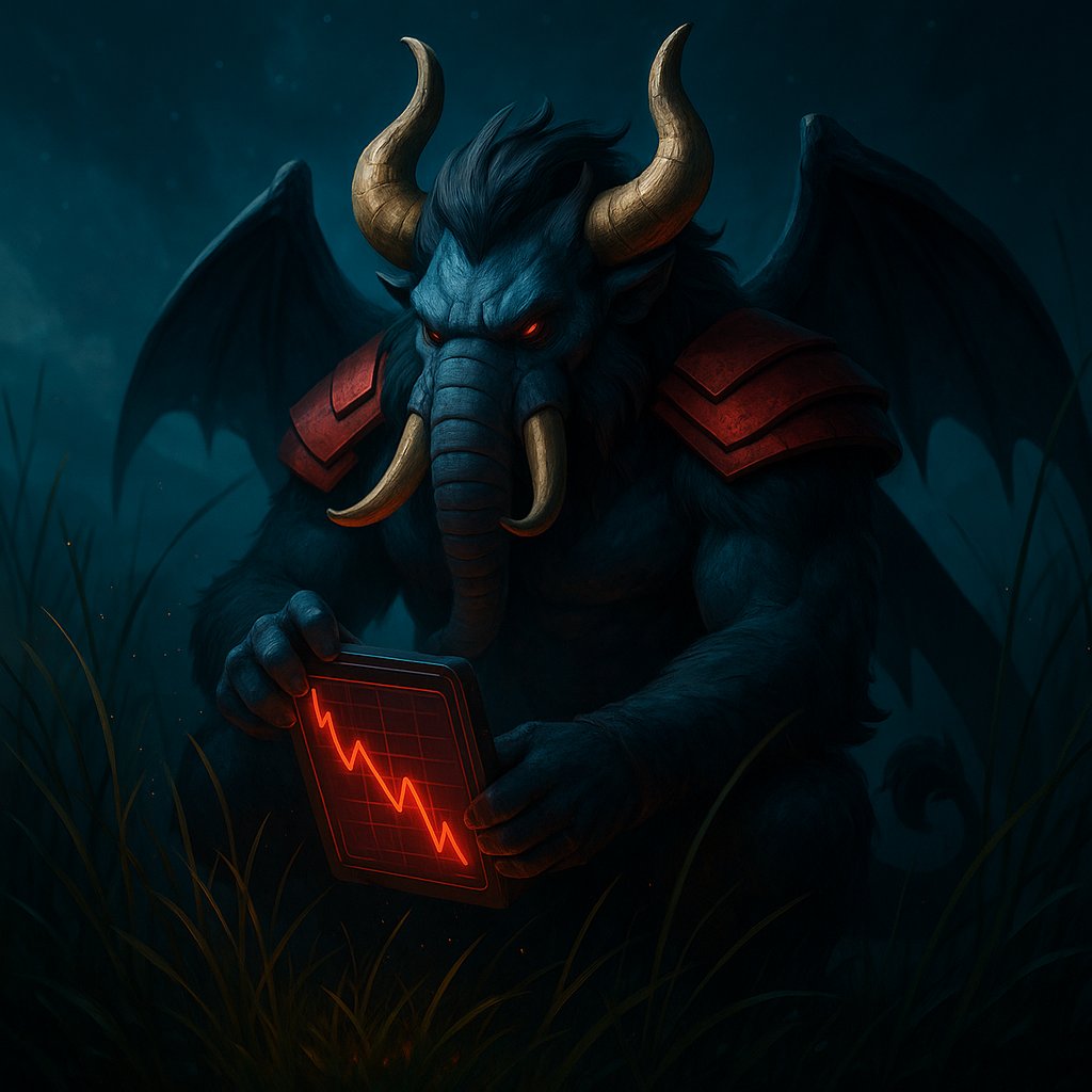 🦣🎯 Manni doesn’t miss dips.
He hunts them.
#MANNI #BuyTheDip