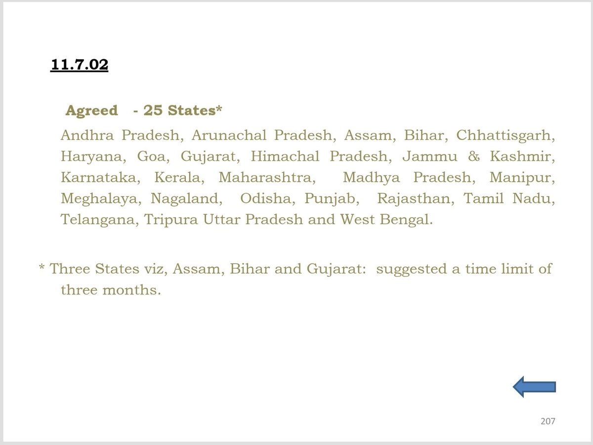 sanjg2k1's tweet image. SAD NEWS FOR FEDERAL STRUCTURE

Even the #SupremeCourtofIndia changes its stand and doesn&apos;t call a spade a spade on an issue of paramount importance for federalism! 

Punchhi Commission had recommended (para 11.7.02) a time limit of 6 months in Article 200 giving assent or…