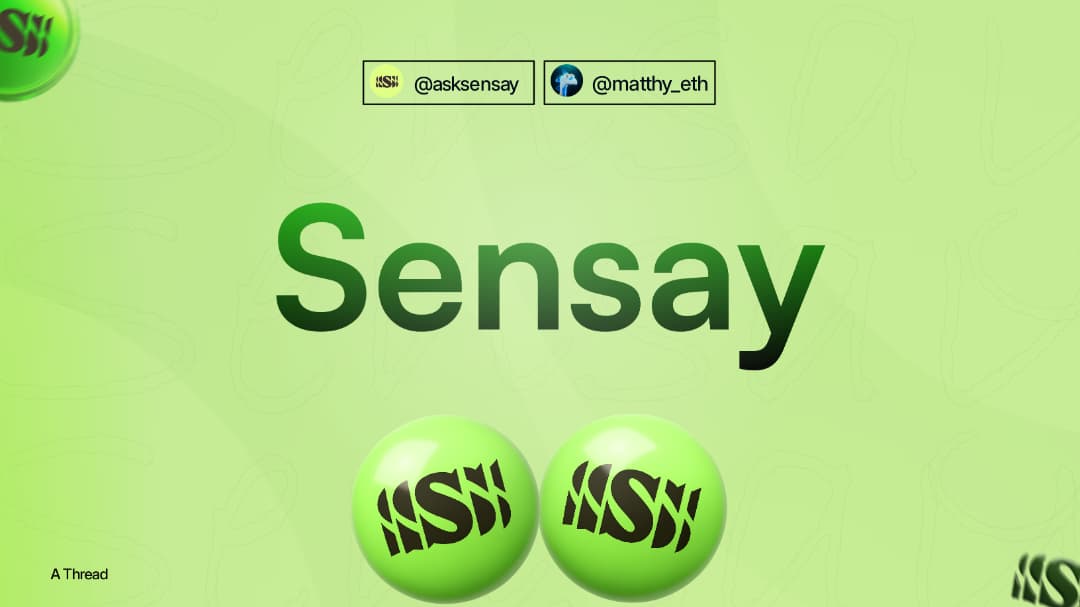 Matthy_eth's tweet image. When people leave, their experience doesn’t have to.

AI captures it, blockchain secures it, and $SNSY powers it all.

This isn’t just tech,it’s the bridge between Web2 giants and Web3 innovation.

Let’s dive in 🔻🧵
@scribble_dao