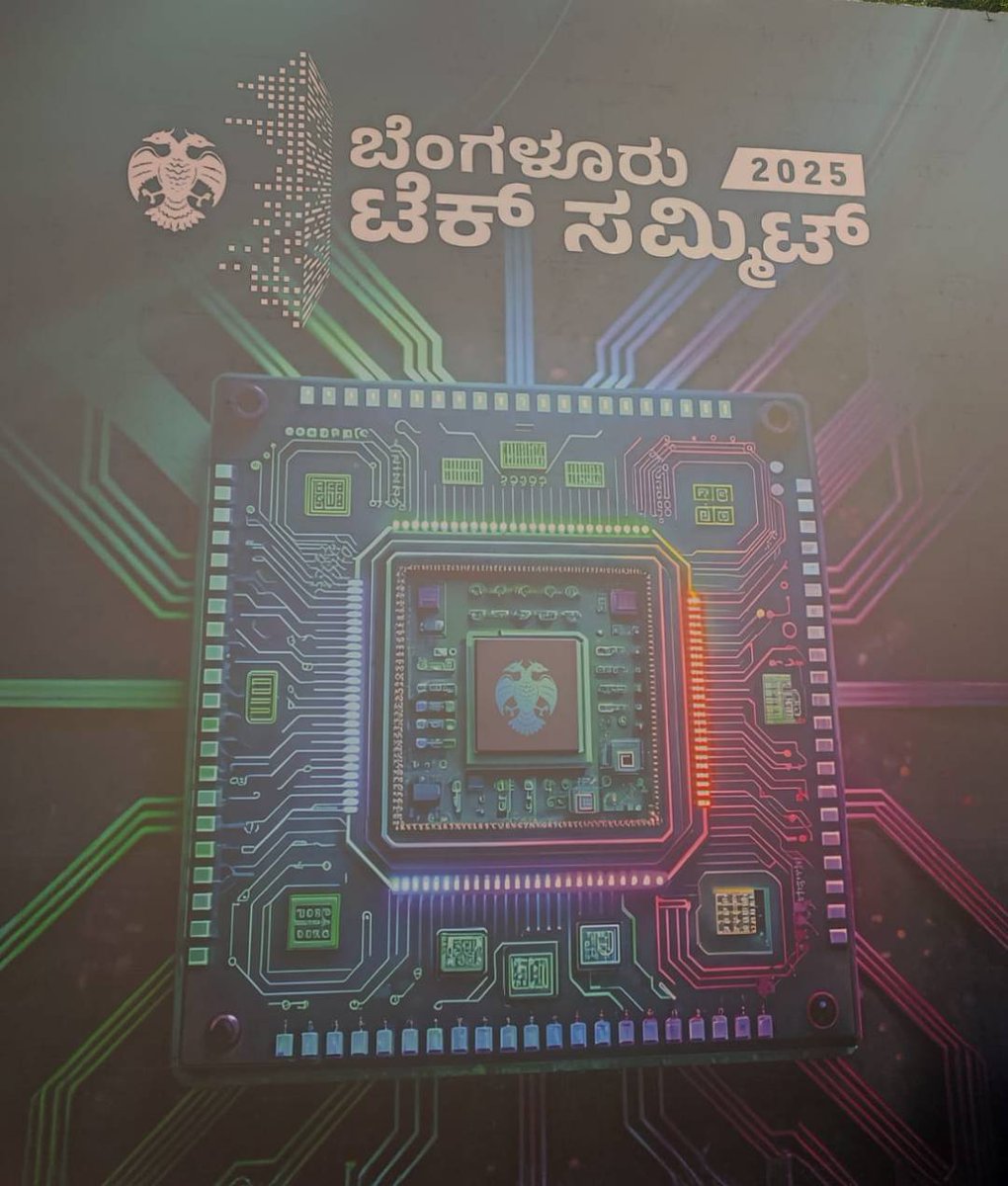 KarnatakaWorld's tweet image. With a legacy of over 27 years, the Bangalore Tech Summit, themed &quot;Futurize,&quot; is taking place at BIEC from November 18 to 20, 2025. The summit reflects the city&apos;s transformation into a large-scale, business-centric global platform.

#BTS2025 #BangaloreTechSummit #BIEC #Futurize