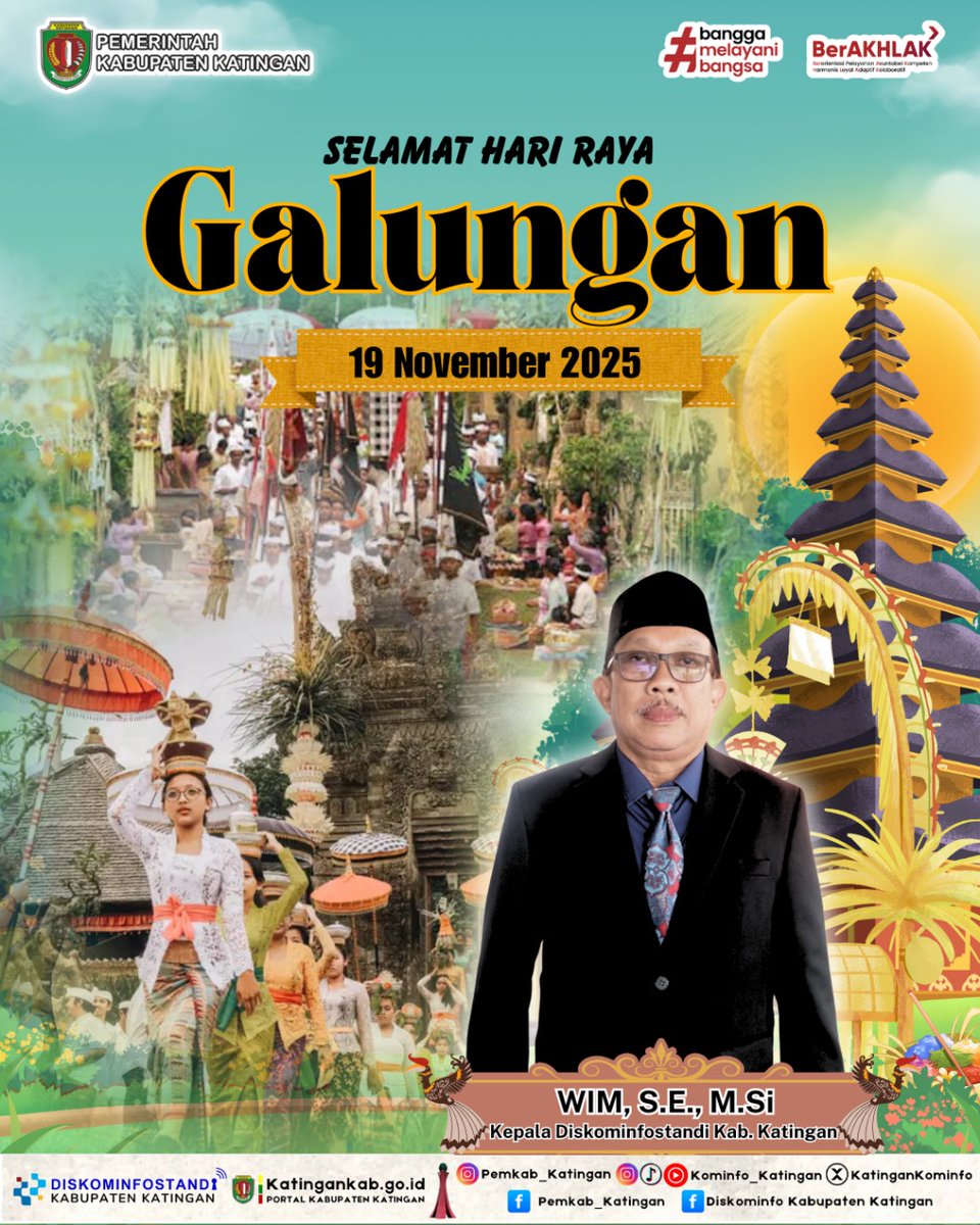 Di Hari Raya Galungan ini, kita merayakan kemenangan dharma dalam diri—kemenangan atas ego, keraguan, dan segala hal yang menghalangi cahaya batin. Semoga setiap langkah kita dipenuhi ketenangan, keseimbangan, dan rasa syukur. Selamat Hari Raya Galungan.
#HariRayaGalungan2025