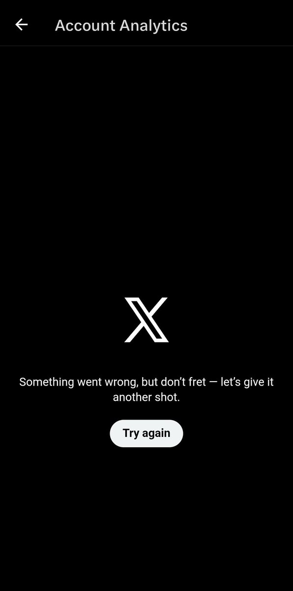Lightdev20's tweet image. hey xai my analytics are completely dead. been like this for hours. is this happening to everyone else rn or just my account?