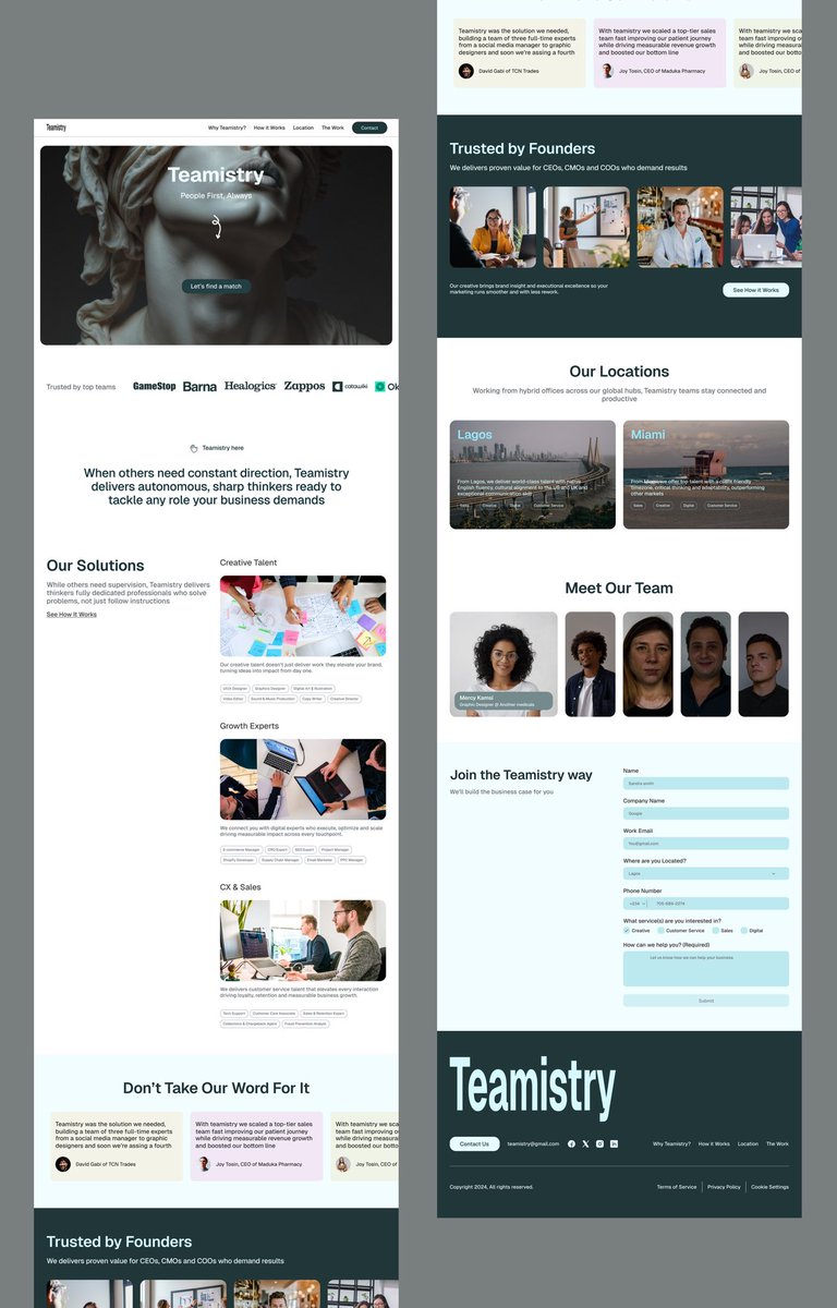 Etlaha_1's tweet image. I’m currently looking for clients who need help with uiux design or website development.  I design clean, user focused UIs and build Framer sites that load fast and perform well.

If you need a designer with real experience, happy to help