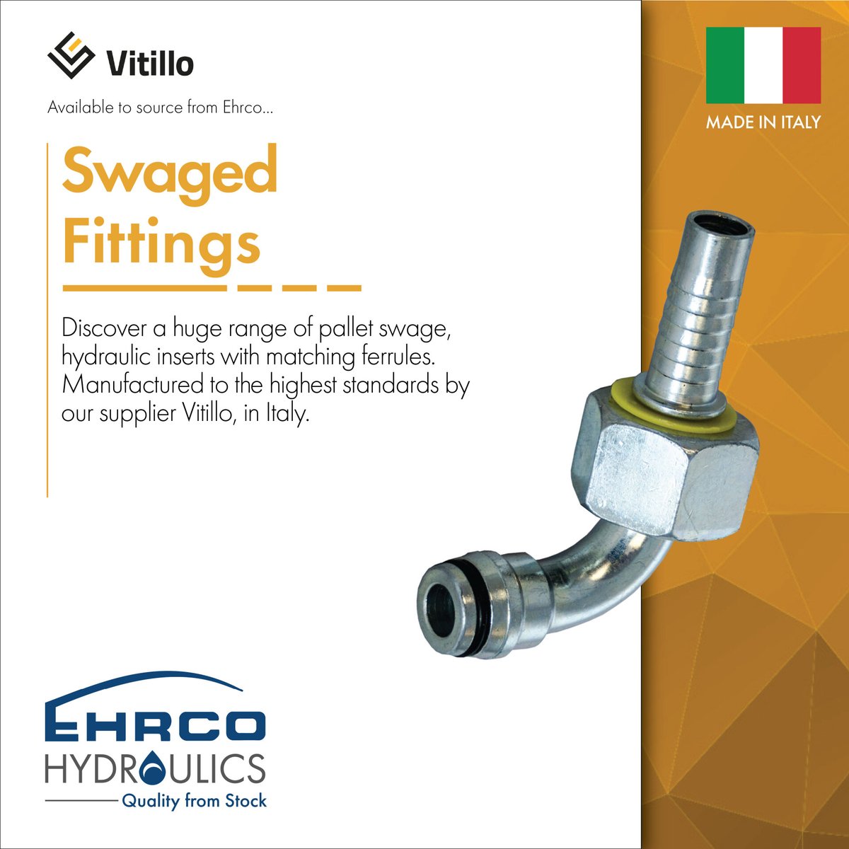 Ehrco_uk's tweet photo. Access a full range of pallet swage #HydraulicInserts from stock with Ehrco. All parts are manufactured to the highest standards by our supplier #Vitillo in Italy. 

Order direct from our web shop → https://t.co/i2KEKX3MNO

#HydraulicFittings #FluidPower #HydraulicHose https://t.co/VQTKwpRjnq
