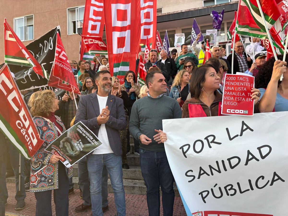 🌹El PSOE de Cádiz denuncia “el ataque indiscriminado y el maltrato” de Moreno Bonilla a la sanidad pública en Jerez “para dotar con millones” a la privada. 

📍Más información, en nuestra página web:
👉🏻 psoedecadiz.es/el-psoe-de-cad…