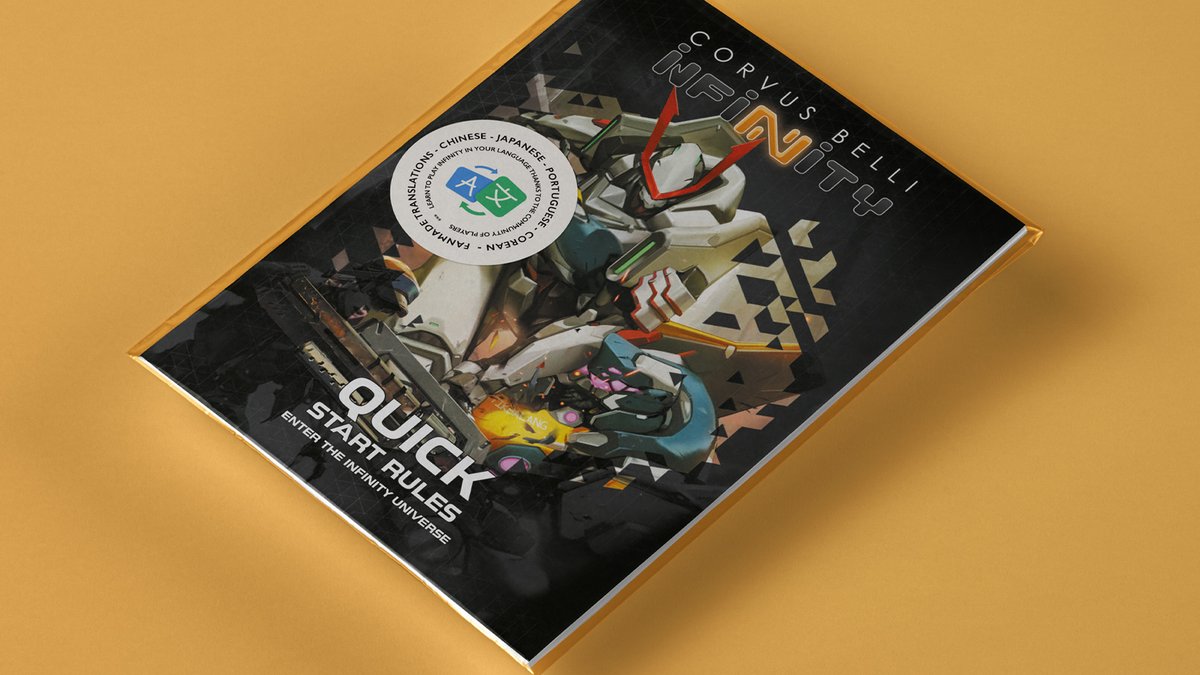 InfinityTheGame's tweet image. Corean, Chinese, French, Thai, and Japanese!
We are delighted to share with you the efforts and generosity of the community, who has translated the Quick Start Rules into many languages:
infinityuniverse.com/blog/fanmade-r…