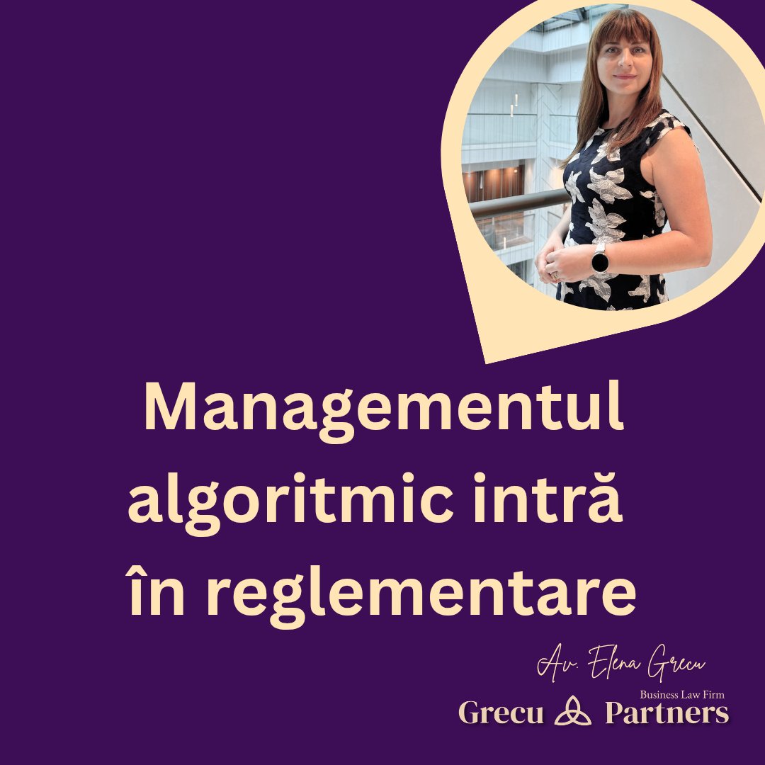 grecupartners's tweet image. Directiva UE 2024-2831 schimba regulile muncii pe platforme: prezumtie de salariat, control asupra algoritmilor, interdictii privind datele sensibile. Impact major pentru companii si modele bazate pe gig-economy. #grecupartners #platformwork #digitalregulation