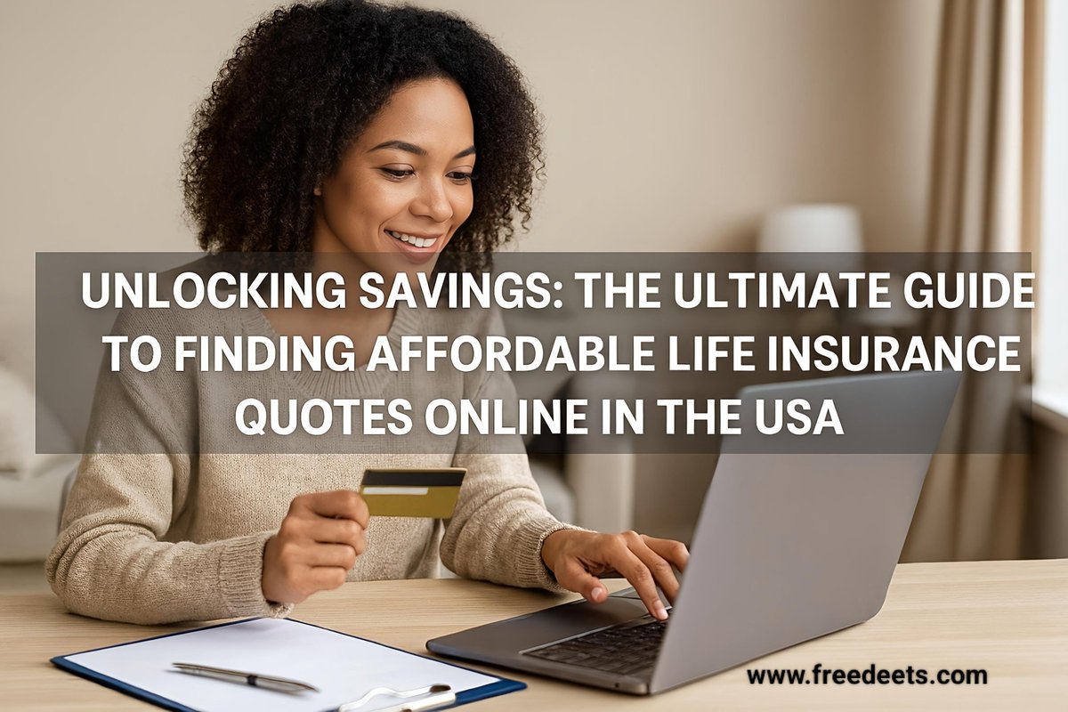 free_deets's tweet photo. I've been exploring how to secure affordable life insurance online in the USA. 🇺🇸 It's simpler than you think to find options that fit your budget! My latest guide breaks down the process. 💡 Don't miss out on securing your future! 💖 Check: https://t.co/DYHwudXvJA #LifeInsurance https://t.co/AplJwWIgT7