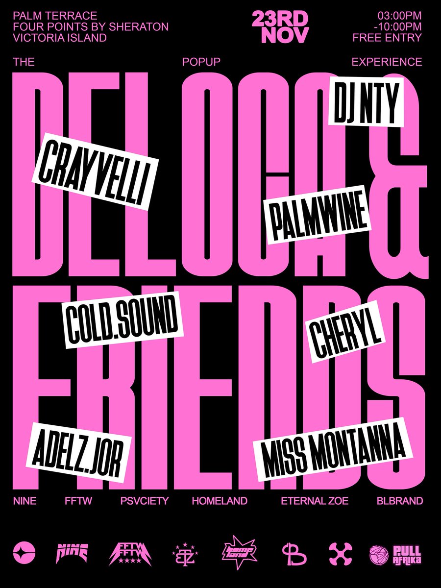 planetsocarvin's tweet image. lagos! this sunday!