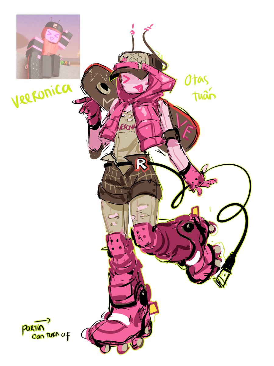 Otastuan's tweet image. Veeronica design #forsaken