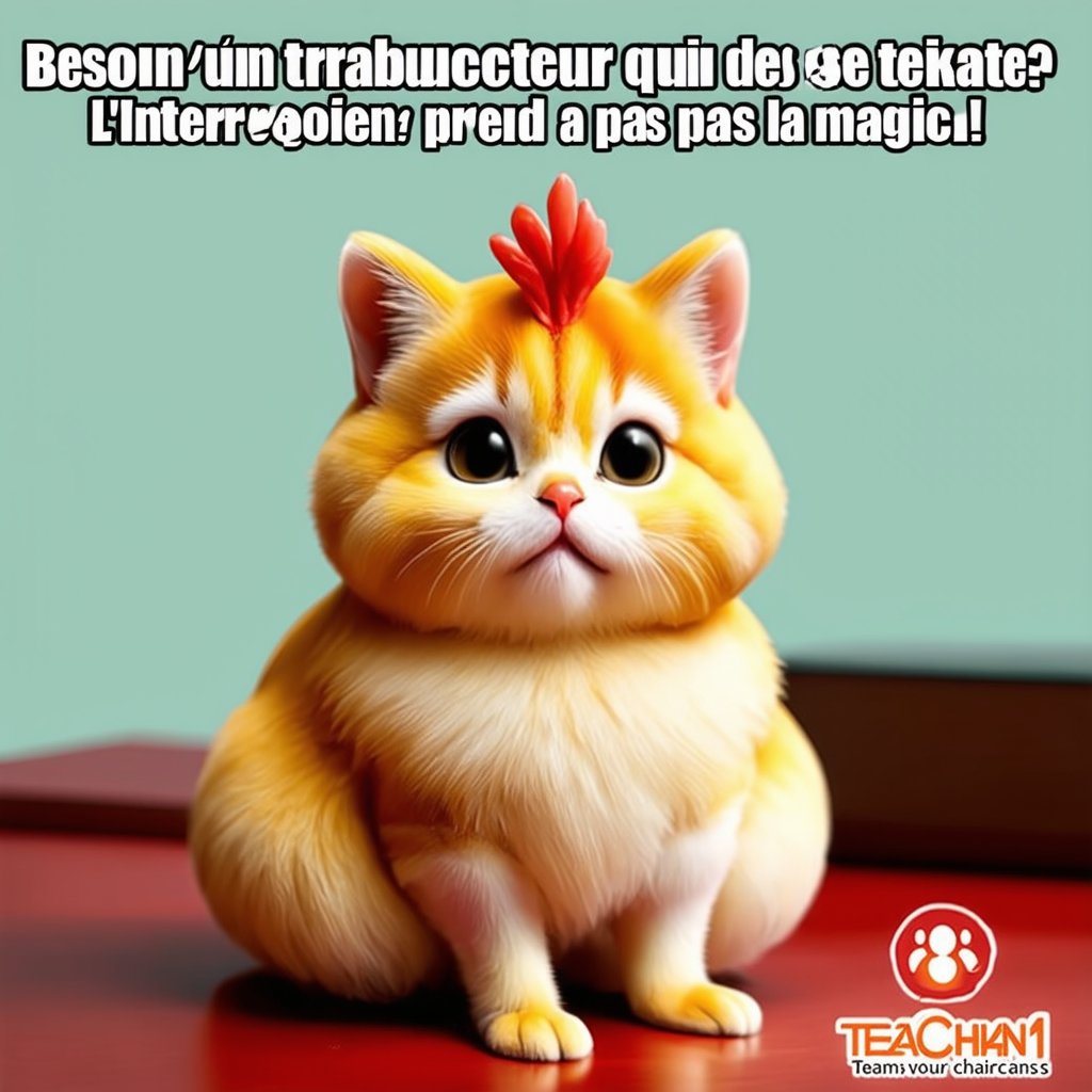interpreterapp's tweet image. Besoin d&apos;un traducteur qui ne se prend pas la tête? L&apos;Interpreter fait des phrases comme un magicien, même votre chat peut comprendre! #PepeChicken4ans #TEAMG1 #InterpreterApp  shorturl.at/HtEt2