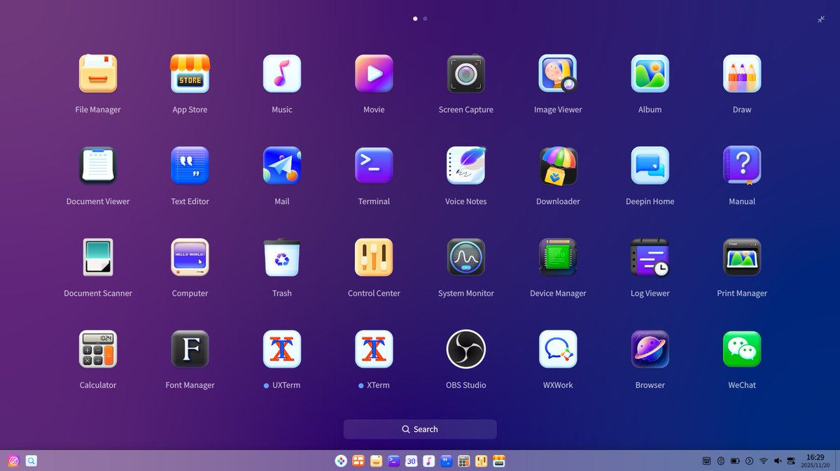 linux_deepin's tweet image. The &apos;Square&apos; icon theme organizes your #deepin desktop with crisp, geometric precision. Love it?😁
#Linux #Desktop #OpenSource #Icon