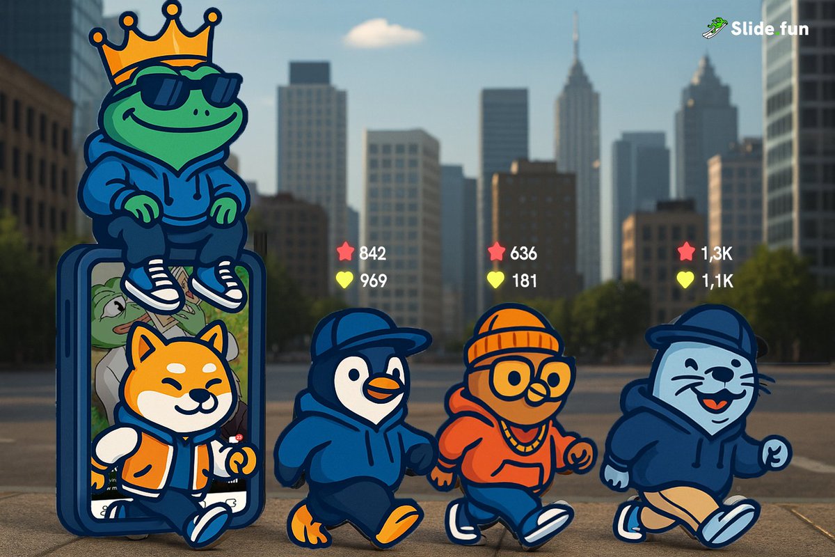 SlideFunBot's tweet image. Imagine a world where meme tokens were born from videos.

Where you could see the meme before you bought it. 📲

👉Check it on Slide.fun