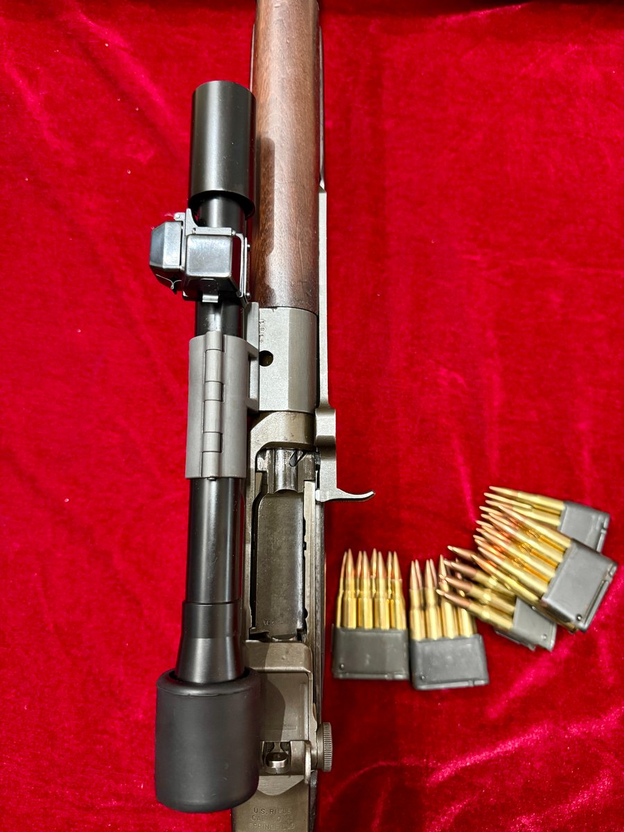 M1ガーランドのスナイパーモデル、M1Dを無可動で軍拡しました！ バレル