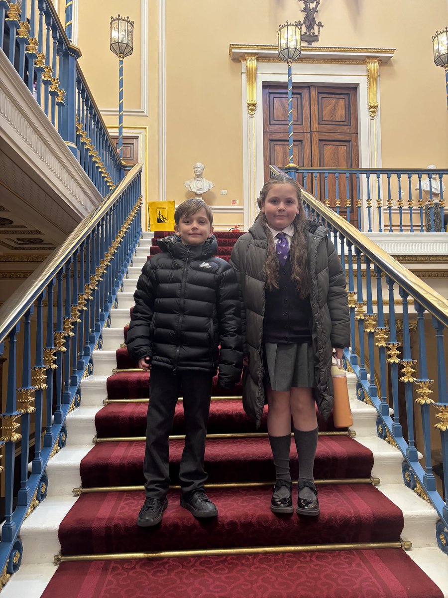 SPBEYFS's tweet photo. Some of our Year 6 school council members attended the November Schools’ Parliament meeting yesterday at the town hall. The theme was ‘This is my place’ which is linked to children’s mental health week #StPBRRS https://t.co/8t50pWwFQj