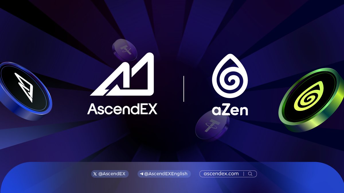 AscendEX_'s tweet image. 🤝We're excited to partner with @azen_protocol 

#aZen is the AI and DePIN infrastructure driving Web3 growth, providing scalable computing and behavioral intelligence through ZENi. This enables IGNIX to reach, engage, and empower real Web3 traders globally.

🚀Together, we will