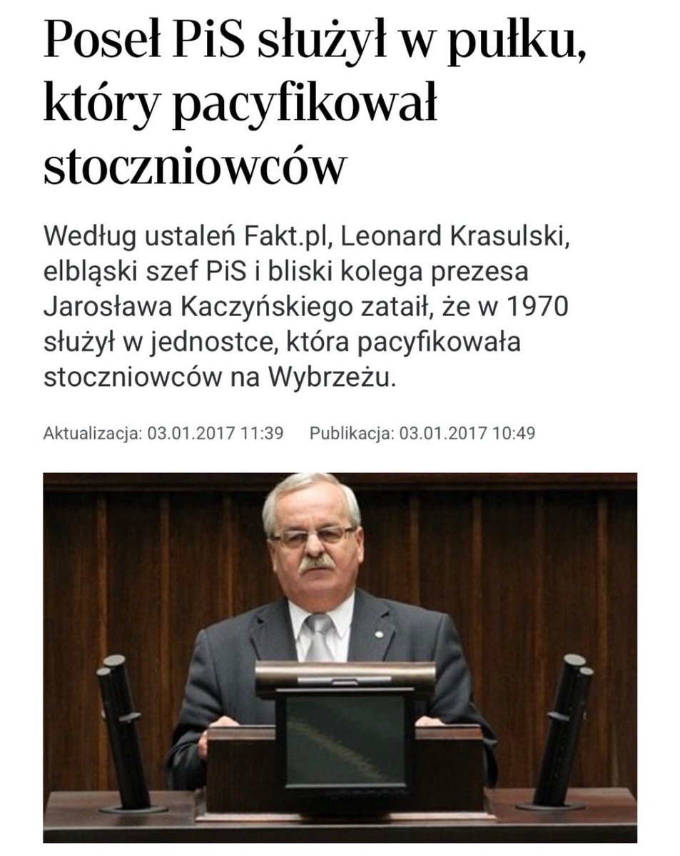 Sami kryształowi w tym PiSie.