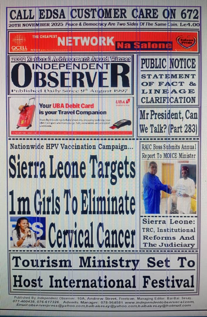 IndeObsSL's tweet photo. Get a copy of today's Independent Observer Newspaper https://t.co/hZWTQFH6vj