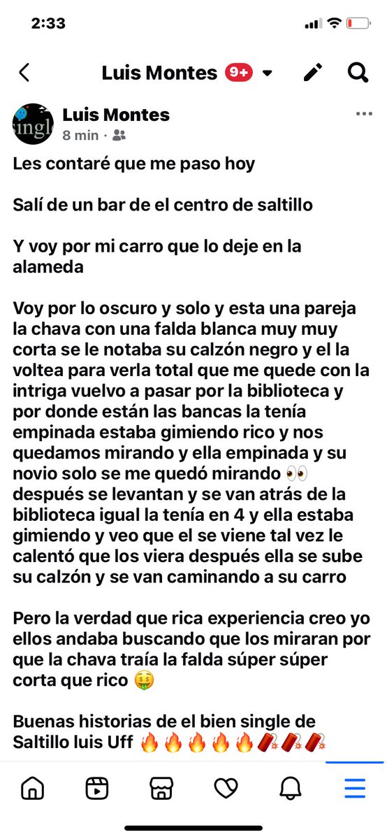 Que rico relato me paso hoy en Saltillo ojalá pueda contactar a esa pareja