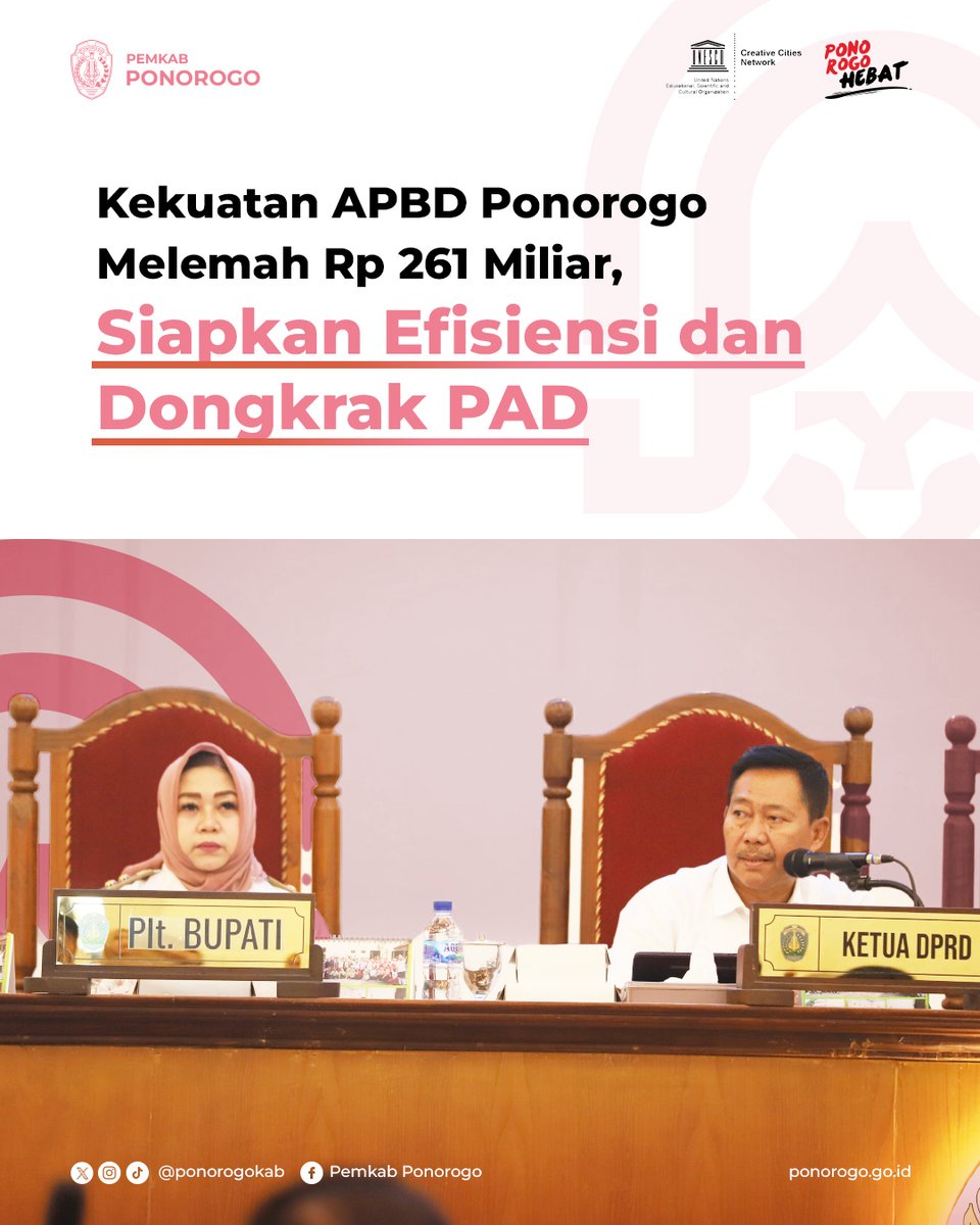PonorogoKab's tweet image. “Pengurangan belanja modal sedapat mungkin tidak berdampak langsung terhadap pelayanan publik,” kata Bunda Lis.

Selengkapnya: ponorogo.go.id/2025/11/20/kek…

#ponorogoHEBAT #ponorogokab #apbd #dprd