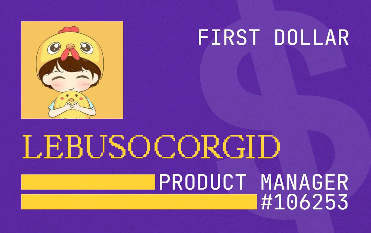 lebusocorgid1's tweet photo. I will help you @earnfirstdollar on @base

Want in?

https://t.co/XvjXzE2LKY

[Don't forget to paste your ID card image here] https://t.co/CgE1463chH