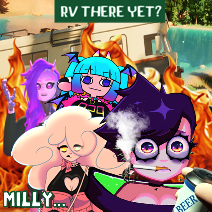 millymonVT's tweet image. 🍺 HELP, I CRASHED THE RV!🚙
❌ᴰᵒⁿ&apos;ᵗ ᵈʳᶦⁿᵏ ᵃⁿᵈ ᵈʳᶦᵛᵉ❌
Stream at Fri 2:30pm AEDT | Thur 7:30pm PST
💖 @JessiAndroid @TornBubble and @WillO_VT 💖