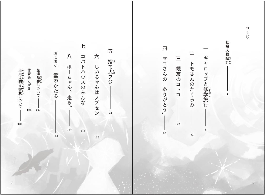 Gakken_jidousho's tweet image. ／
第33回小川未明文学賞大賞作品
『あの日、ともに見上げた空』🕊️
本日ついに発売‼️
＼

●あらすじ●
小学５年生のわたしには、兄・ほーちゃんがいます。
ほーちゃんは突然叫んだり、駆けだしたり。
わたしとは、全然ちがう人間なのです。
でもそんなほーちゃんが、インフルエンザで…