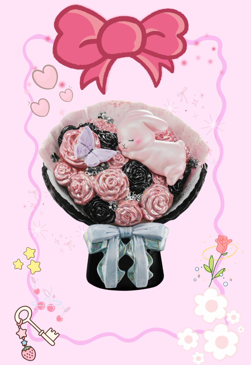 Flower Rabbits Decanter フラワーラビッツデキャンタ (@frd0907