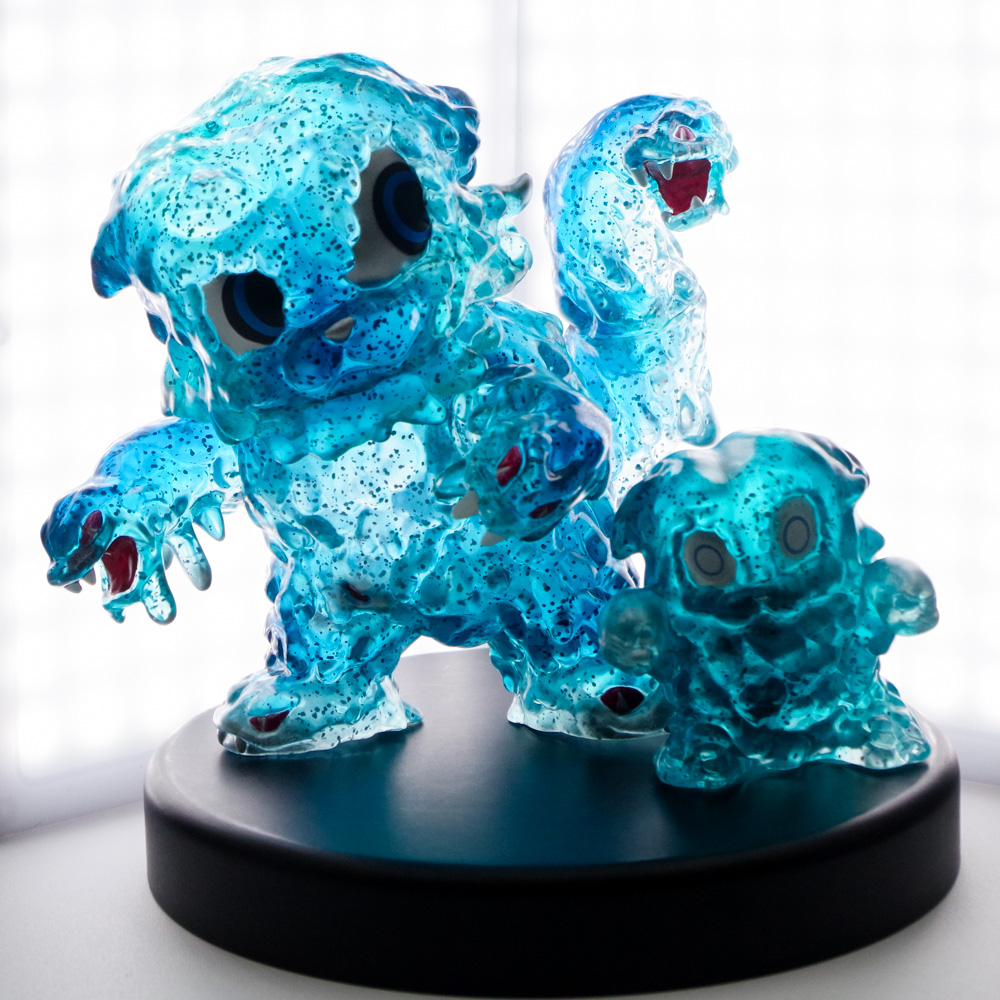 ソフビ抽選情報】MEOWWWTHRAより親子スドラ(クリアー) が登場