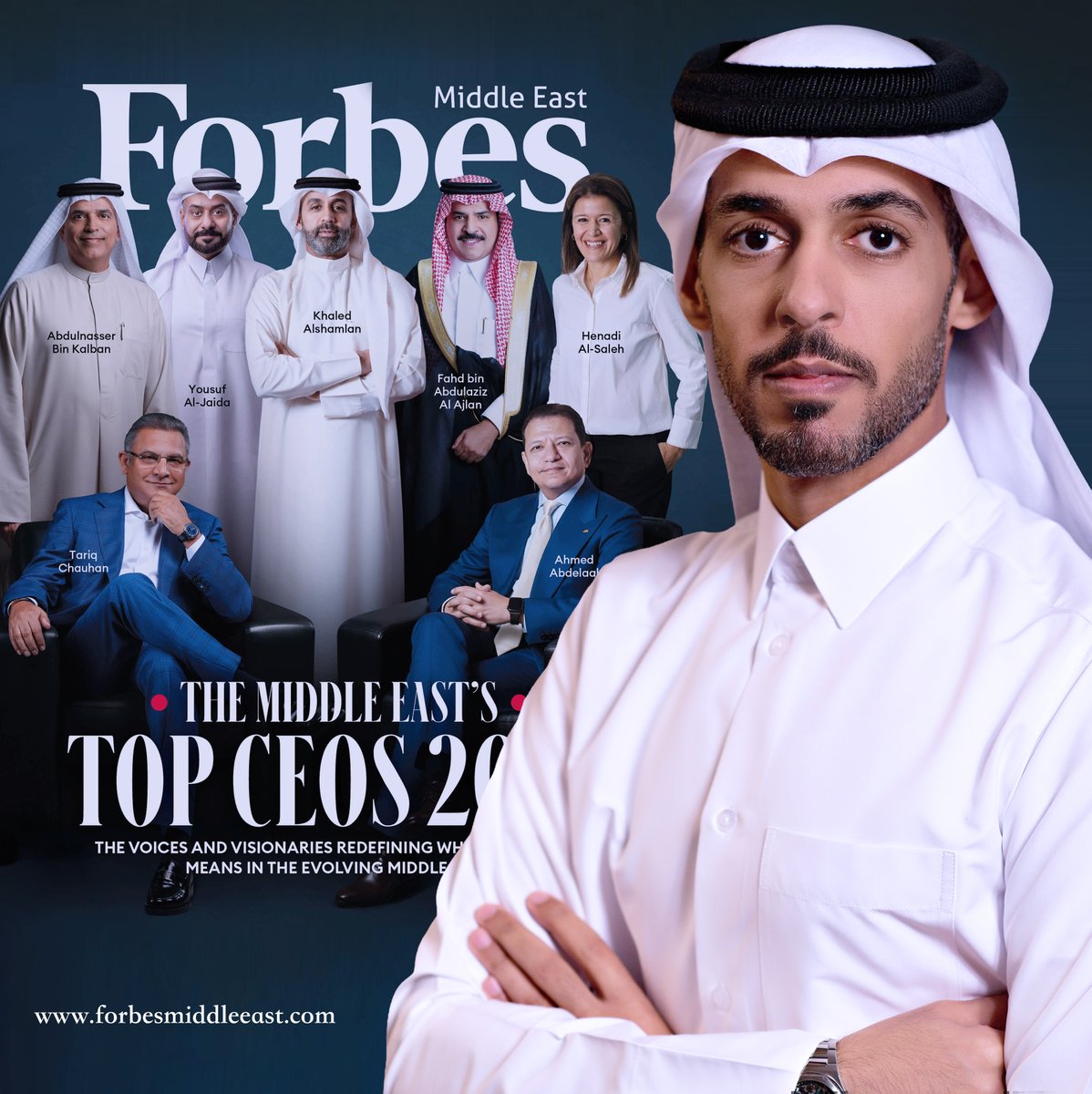 Qatar Insurance(QIC) is proud to announce that Salem Al Mannai, Group CEO of QIC, has been named among Forbes Middle East’s Top 100 CEOs in the Middle East 2025 - and notably, the only leader from the region’s insurance sector to be featured on this prestigious list.

This
