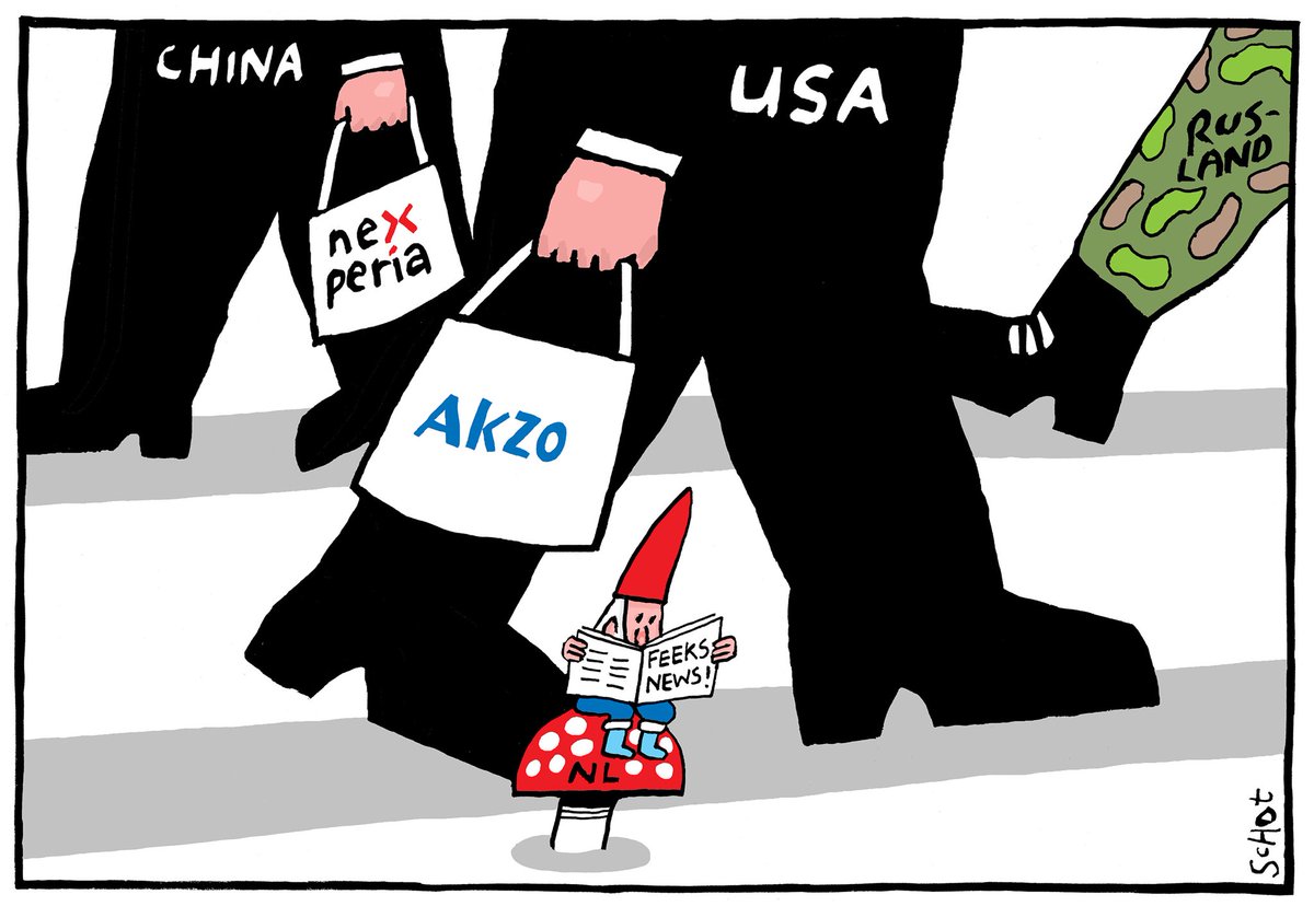 bvdschot's tweet photo. #feeks #akzo #nexperia @volkskrant https://t.co/j48dclWSxH