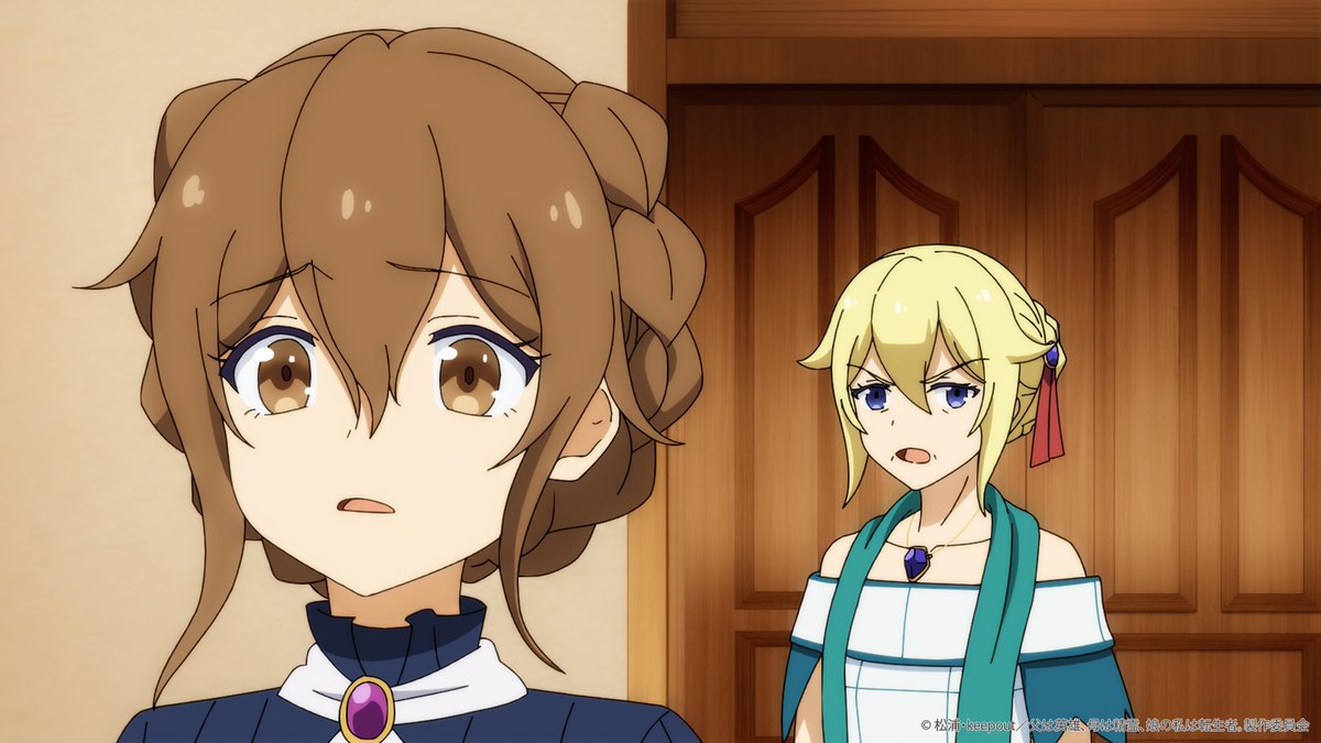 ⋆⸜あらすじ＆先行カット公開⸝⋆

第8話「ラフィリアの憂鬱」

なんとか薬を完成させたエレンだが、疲労から熱を出して倒れてしまう。その頃ラフィリアは、貴族の淑女になる教育を受けていた。しかし、思い描いていた生活と違い――。

#ははのは 第8話は11月23日(日)より放送開始✧*。