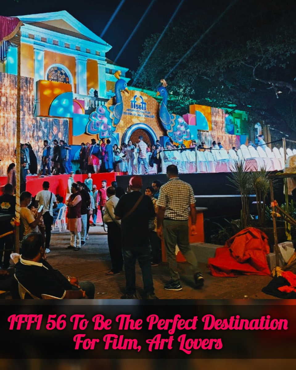 Today, at 3.30 pm, the streets of Panaji #Goa will transform into a vibrant canvas as the Opening #Parade sets the tone for the festivities at #IFFI56.

READ: thedraftworld.com/2025/11/IFFI-5…

#IFFI #IFFIGoa #IFFI2025 #Carnival #Parade #Panjim #Creativity #Film #Cinema #FilmFestival