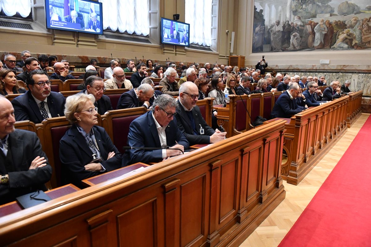 CislNazionale's tweet image. Si è aperto oggi a Roma al Cnel,  presso la Sala Plenaria “Marco Biagi”,  il Convegno nazionale della #Cisl : “Sul Cammino della Responsabilità: il Patto che serve al Paese e all’Europa” che sarà concluso dall’intervento della Segretaria Generale della #Cisl  #DanielaFumarola .