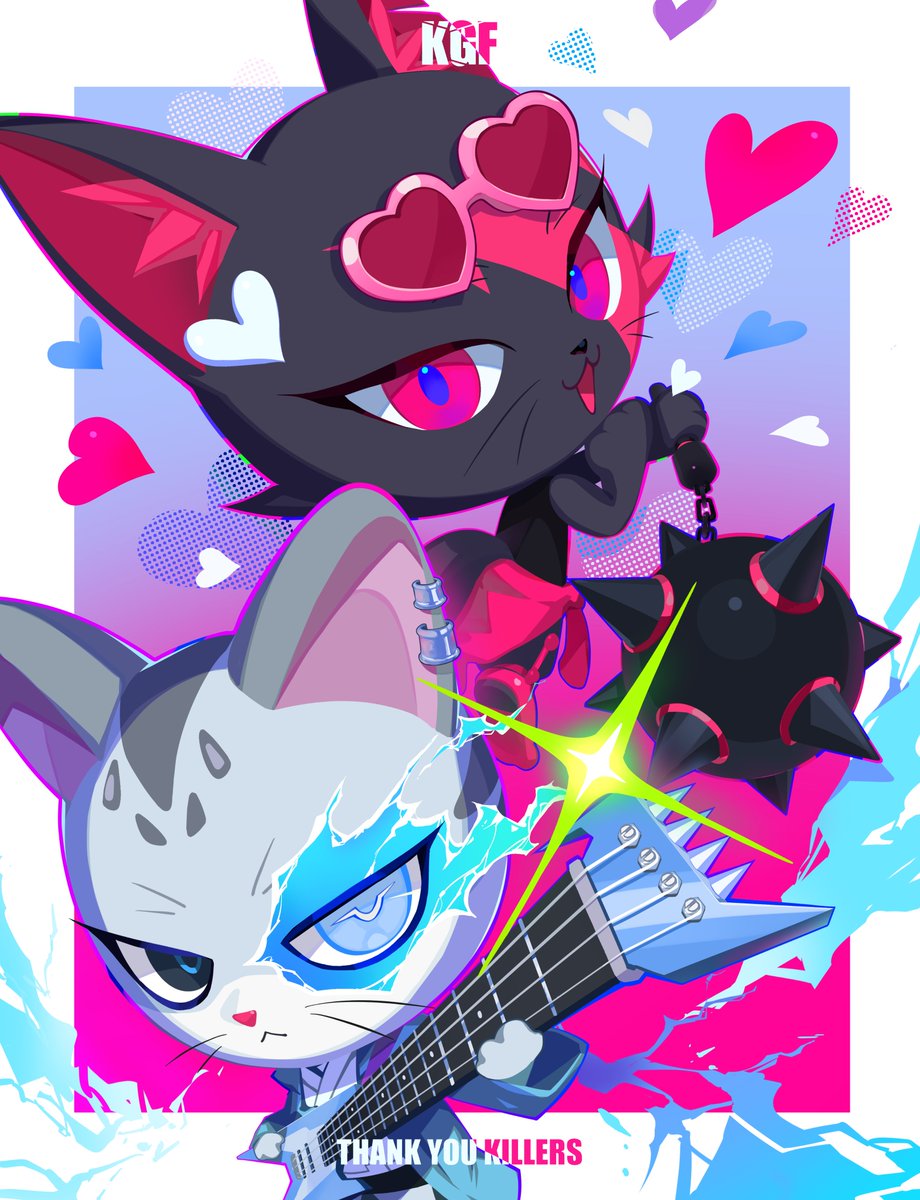 Truly, if you're an art collector there's nothing better to hold than a <a href="/killergfnft/">KILLER GF</a>... the monthly stamps alone are so worth it! 
Latest stamp is def one of my all time favorites. 
Can't wait to claim my Killer Kitty 🤭❤️