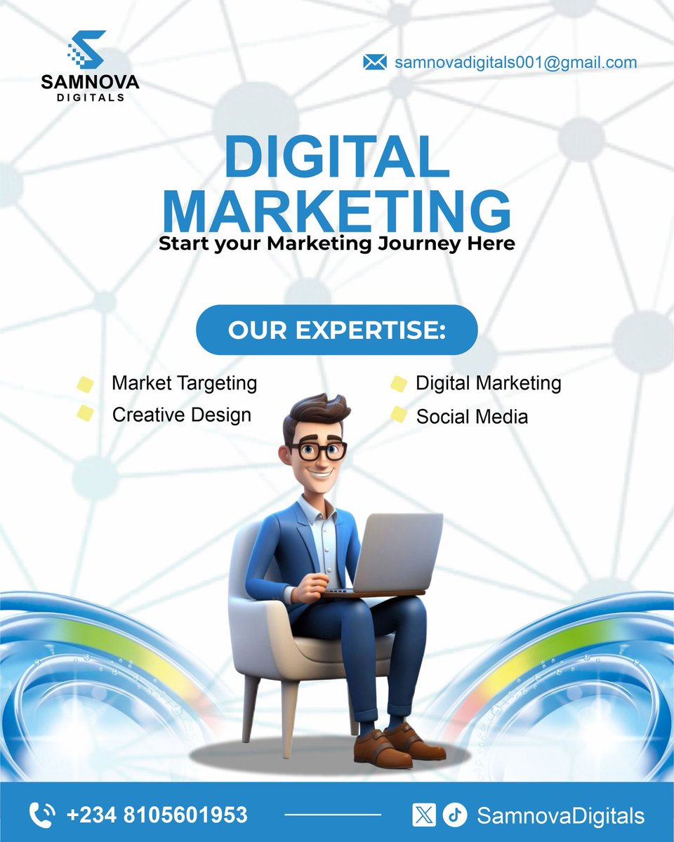 Samfatos's tweet image. Been awhile here

A Student, trying to build is not for the weak...

Made this design for SamNova Digitals

The image     The design.

#GraphicDesigner #marketingexpert #LogoDesign #LoveYourW #DigitalMarketing