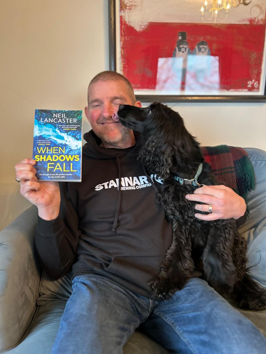 neillancaster66's tweet photo. Happy paperback publication to me ! 

#WhenShadowsFall is out in paperback today 

It's in Tesco, Asda, Waterstones and all good indies and of course online retailers https://t.co/Ym9u1Qnc3G https://t.co/RE3WDQLxzT