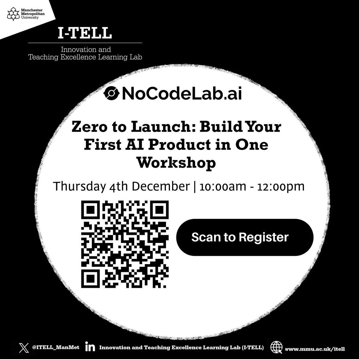 Do you have an AI product idea but aren't sure where to start?
Join our hands-on workshop and build a demo-ready prototype- no coding required.
In collaboration with NoCodeLab.ai, you’ll learn to:
• Use no-code AI tools
• Craft effective prompts
• And much more...