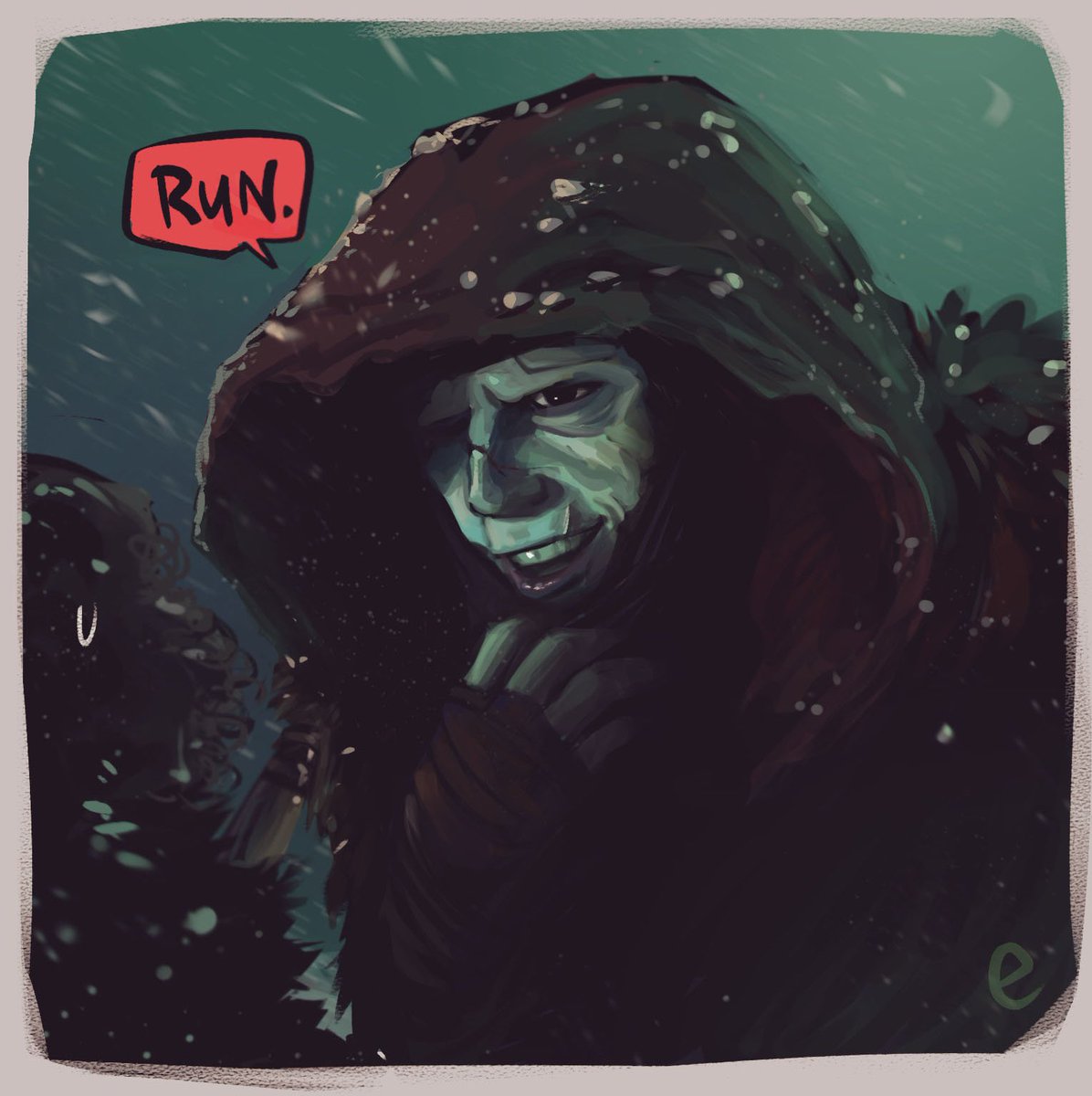 The way I gasped when he said this   <a href="/RealGDT/">Guillermo del Toro</a> como te atreves 😩🩵
#Frankenstein #frankensteinfanart