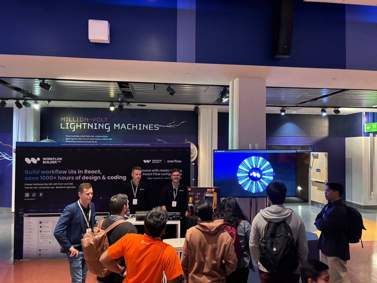 Maciej_Teska's tweet image. You know you’re solving the right problem when top-tier companies show real interest in your product → @Apple @Google @Meta @Adobe @Bloomberg  @LockheedMartin @MongoDB  @Pinterest  @JustEatTakeaway @jetbrains @tan_stack. 

Demo after demo of #WorkflowBuilder at @ReactSummit 💪